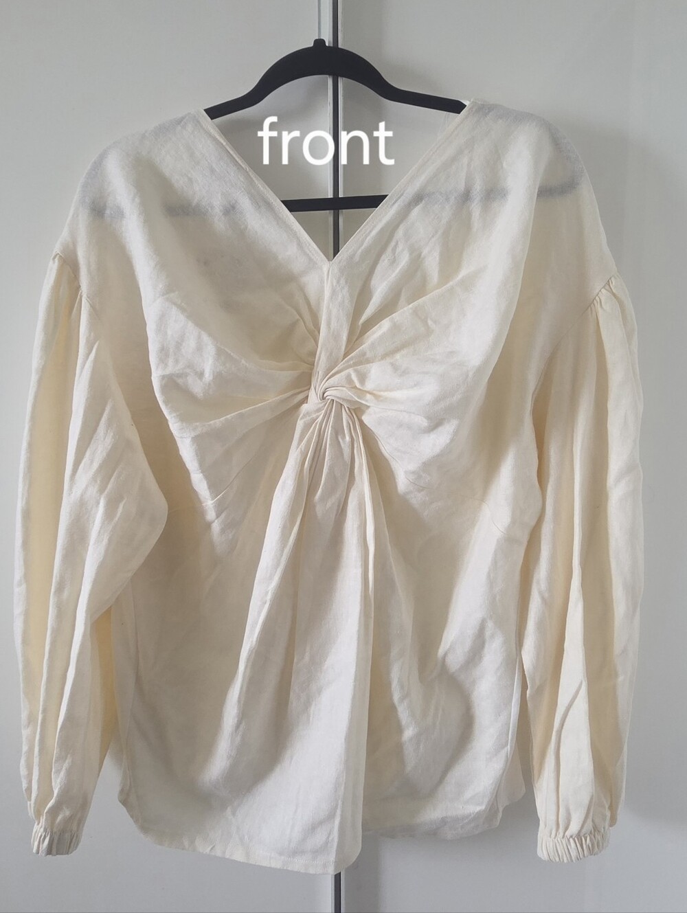 NWT ZARA Combination Blouse L
